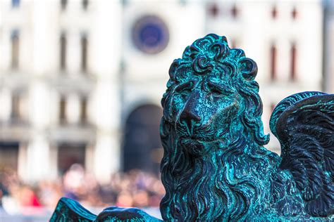 Lion 3 One Of Many Lions In Piazza San Marco Venezia Ilbaro Flickr
