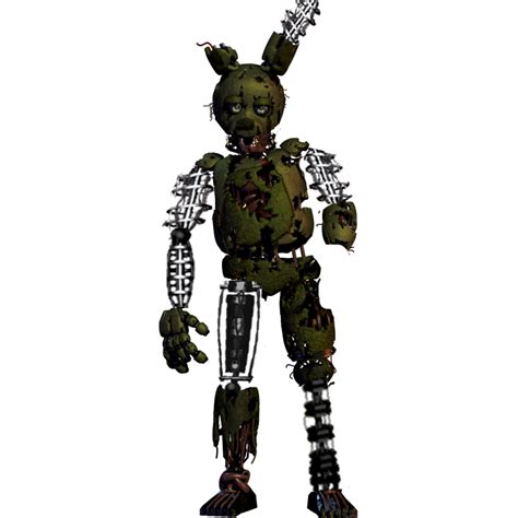 This version first appeared in five nights at freddy's 3. Ignited Springtrap by AgusZafiro800 on DeviantArt