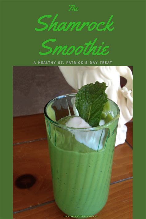This Healthy Shamrock Smoothie Is The Perfect Treat Around St Patrick