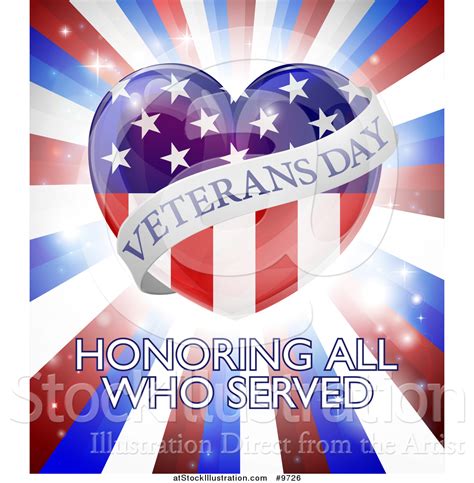 Vector Illustration Of A Veterans Day Honoring All Who Serverd Design