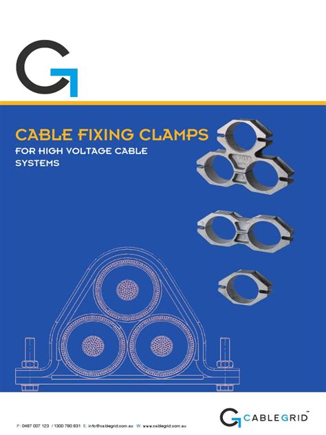 Cable Grid Cable Cleat Catalogue Pdf Screw Insulator Electricity