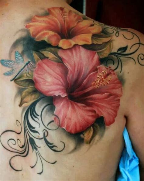 Hibiscus Flower Tattoos Tons Of Ideas Designs And Pictures