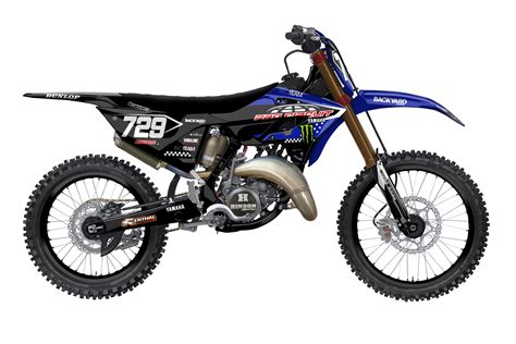 Yz125 Graphics Kit Put A Personal Twist On This Classic Bike