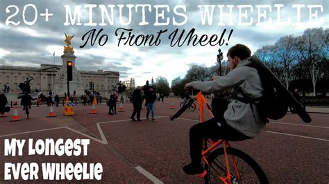 Next video is a mad one!!! JAKE100 NO FRONT WHEEL CHALLENGE!! *20+ Minute Wheelie ...
