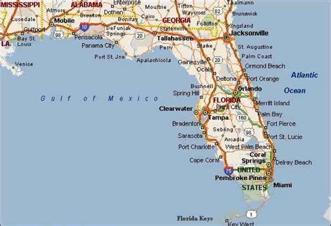 Northeast Florida Map
