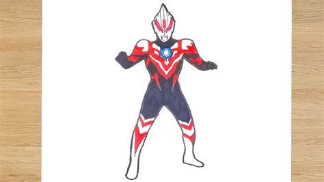 Menggambar Dan Mewarnai Ultraman Orb Thunder Youtube