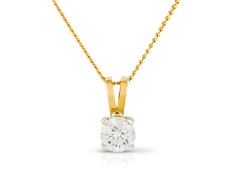 Diamond Solitaire Necklace Prestige Online Store Luxury Items With