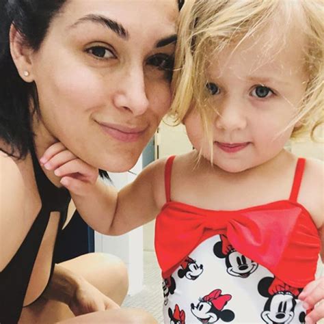 Look Back On Pregnant Brie Bellas Cutest Moments With Daughter Birdie E Online Ap