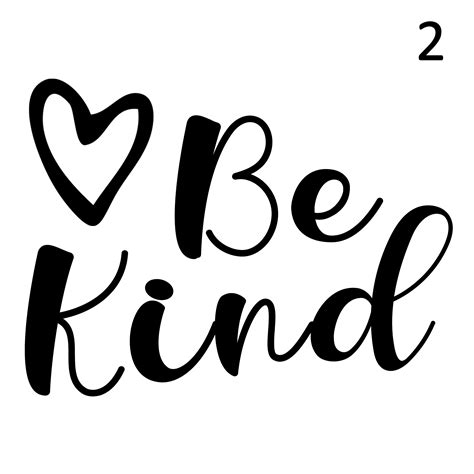 Be Kind Heart Vinyl Decal Kindness Sticker Permanent Etsy