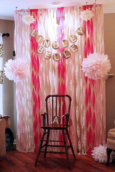 58 Trendy Baby Shower Decorations For Girls Streamers Crepe Paper