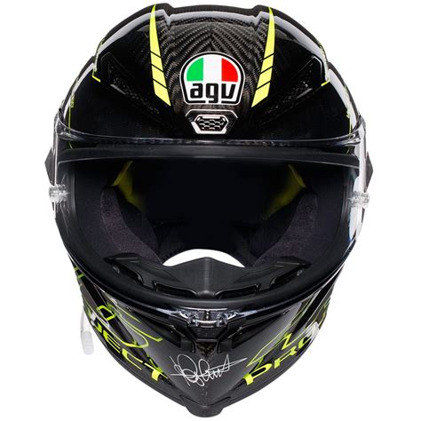 You are here | home > motorcycle apparel > street helmets and eyewear > closed face > agv. AGV Pista GP R Rossi Project 46 3.0 Helmet · Motocard