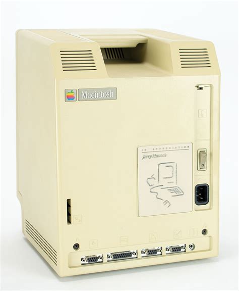 Original 1983 Apple Macintosh 128k Computer With In Appreciation
