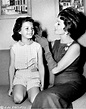 Rita Hayworth and daughter Yasmin - 1957 (on the set of "Pal Joey ...
