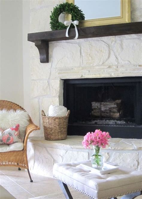 One disadvantage of choosing marble is that the natural stone one alternative to replacement is to paint over the marble. White Painted Fireplace Inspiration - Arie + Co.