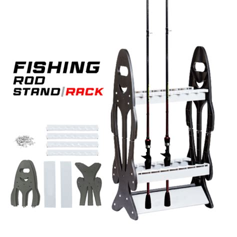 Fishing Rod Rack Rod Stand Joran Rak Pancing Rak Mancing Display Rak