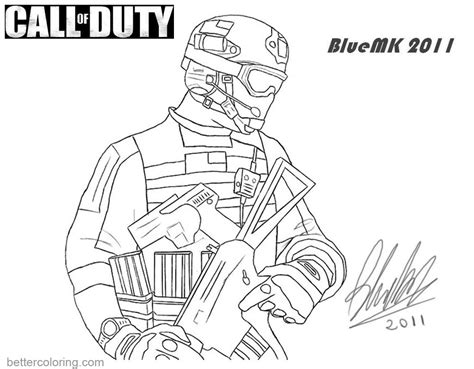 Cod Advanced Warfare Coloring Pages Coloring Pages