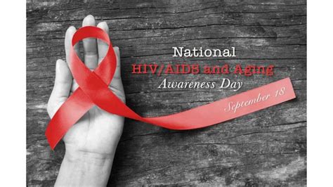 National Hivaids And Aging Awareness Day 2023 Us Date History