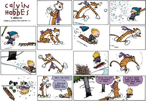 Youve Still Got A Snowman At Third Calvin And Hobbes By Bill