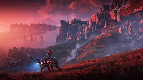 Horizon Zero Dawn Wallpaper 4k Aloy Scenery Game Art