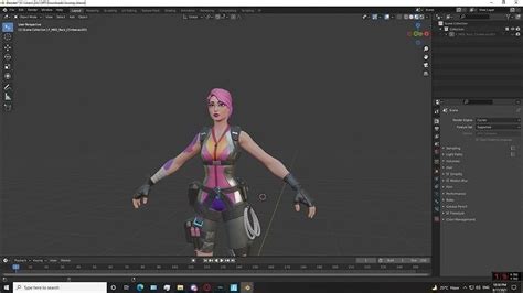 Journey Ch2s1 Fortnite Free 3d Model Rigged Cgtrader