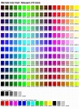 HTML Color Chart