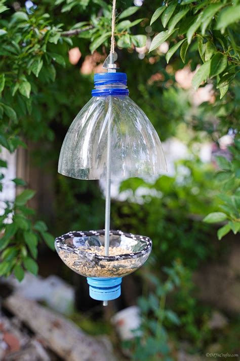 Homemade Bird Feeders From Plastic Bottles