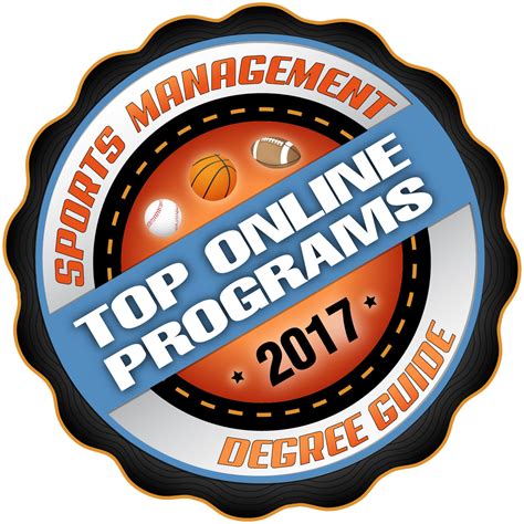 Explore the best sports management degree program for you. Top 15 Best Sports Management Degree Online Programs 2017 ...