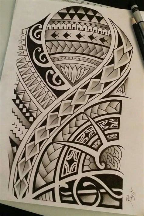 Polynesian Drawing I Made For A Contest My Drawings Pinterest