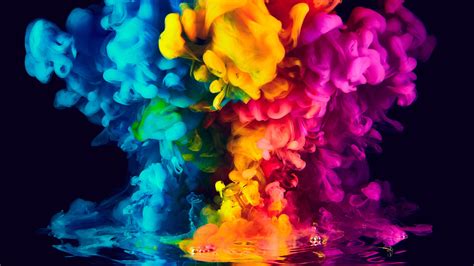 Download Colorful Smoke Background Photos Hd Wallpaper By