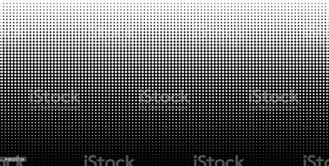 White Vertical Gradient Halftone Dots Background Horizontal Template