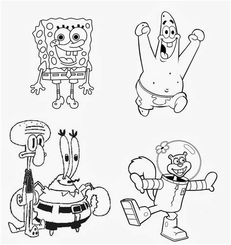 Halaman mewarnai gambar gary dari film kartun spongebob. Gambar Mewarnai Tokoh Kartun Untuk Anak Anak - gambar dan foto