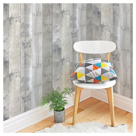 White brick 3d wall panels peel and stick wallpaper for living room bedroom background wall decoration. Devine Color Peel and Stick Wallpaper Reclaimed ... : Target