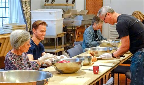 Split into three groups of four, they were given a particular activity to do to help the public. Volunteer | Fifth Avenue Presbyterian Church