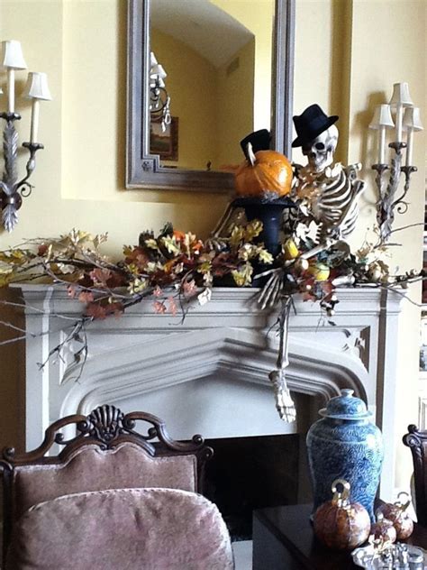 30 Amazing Mantel Halloween Decorations Ideas Decoration Love