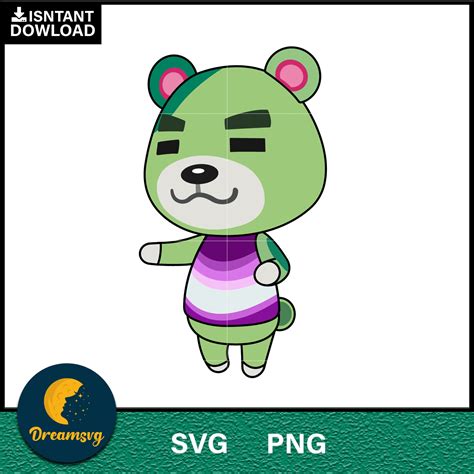 Murphy Animal Crossing Svg, Animal Crossing Svg, Animal Crossing Png
