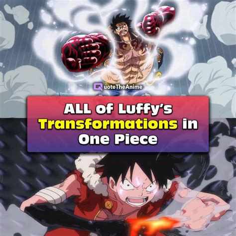All Of Luffys Forms Transformations In One Piece Ranked Qta Nông