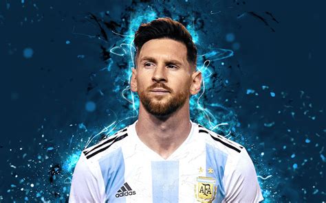 Messi Argentina Flag Poster