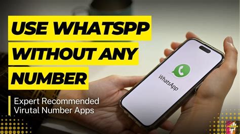 How To Use Whatsapp Without Mobile Number Or Otp Verification 100