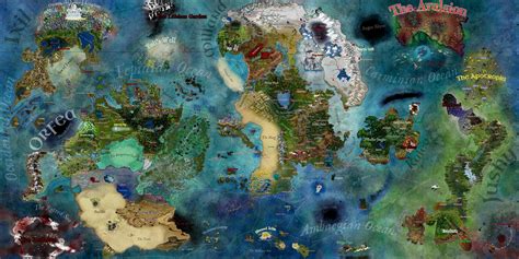 My First Attempt At Using Wonderdraft Andor Creating A World Ive
