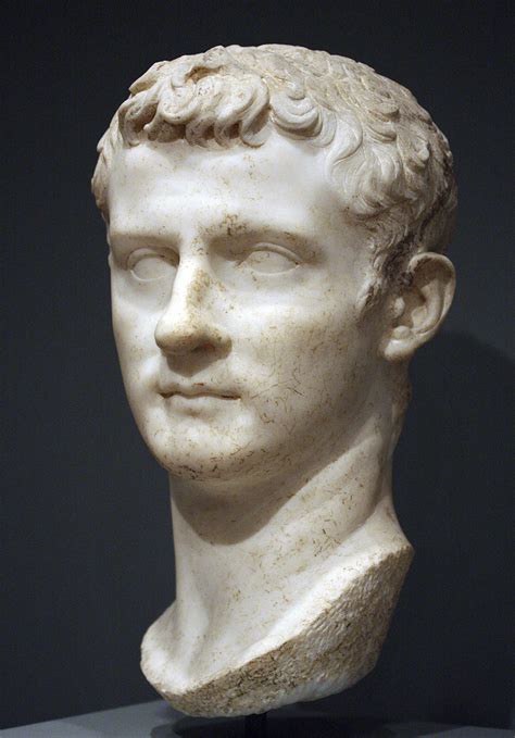 Portrait Of Caligula Worcester Art Museum And School