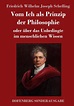 Vom Ich als Prinzip der Philosophie von Friedrich Wilhelm Joseph ...