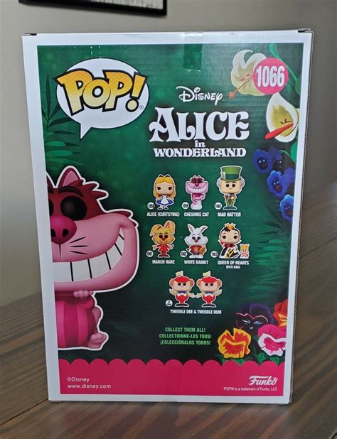 Funko Pop Cheshire Cat Disney Alice In Wonderland Walmart Exclusive Ebay