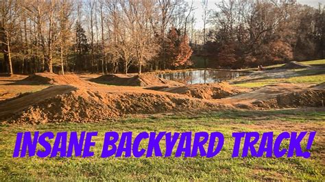 Weekly Race Prep Insane Backyard Motocross Track Youtube