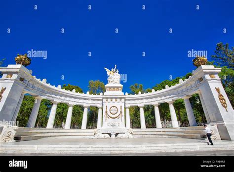 Mexico City Mexico 2 December 2018 Landmark Benito Juarez Monument