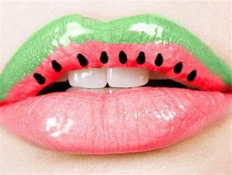 Watermelon Crazy Lipstick Lipstick Art Green Lipstick Lipgloss