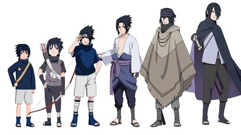 Sasuke And Naruto Throughout The Years Progress Of Hot Sex Picture