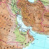 Nástenné mapy | Ázia geografická 120x100cm lamino, lišty | www.worldmaps.sk
