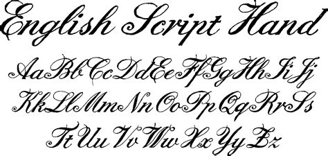 Archive of freely downloadable fonts. English Script Hand font - a classic English Script ...