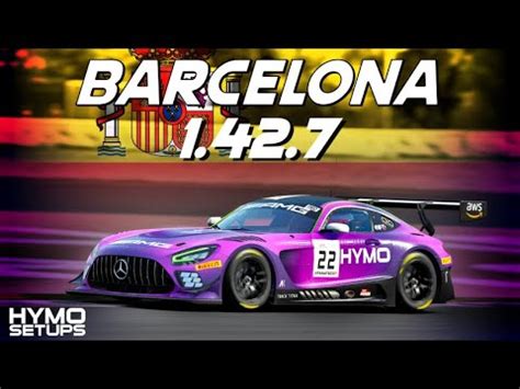 Barcelona Hotlap SETUP 1 42 7 Mercedes AMG GT3 Evo Assetto
