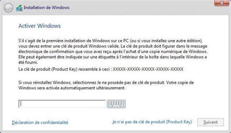 4 Entrer La Cle De Produit Pour Activer Windows 10 Ht Pratique